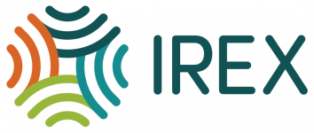 IREX's logo.
