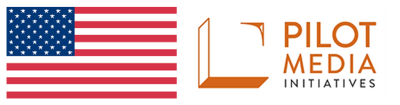 U.S. Flag and Pilot Media Initiatives Logo