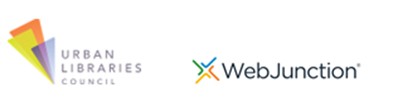 Urban Libraries Council and WebJunction logos