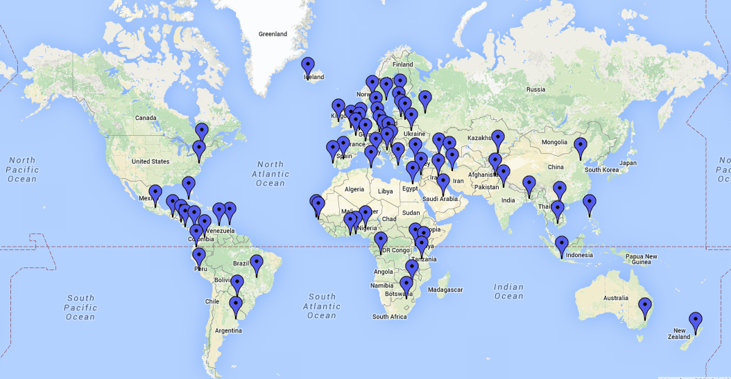 IFF Participant Countries