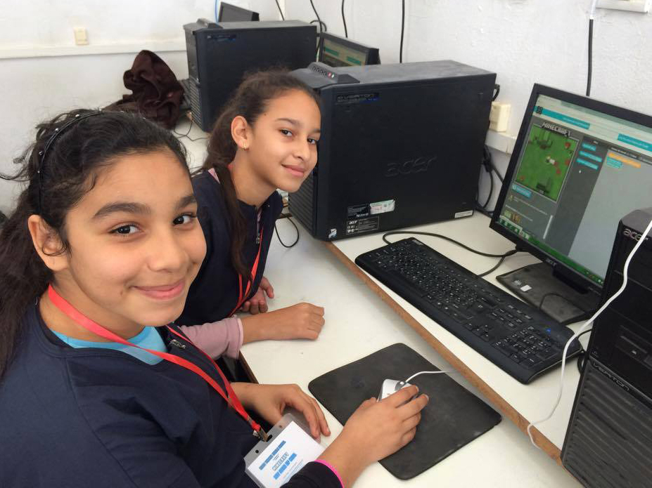 Students who benefited from the Tech Age Teachers Tunisia program