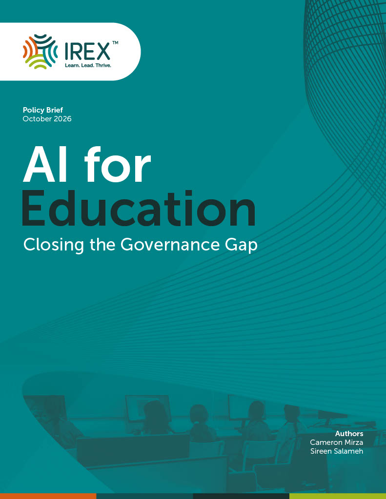 AI for Education Policy Brief Cover