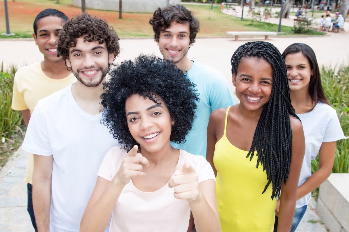 Photo of youth posing for the camera 