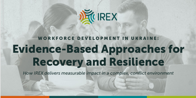 Cover page of evidence brief