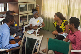 Nigeria YES Training facilitated by YES Champion and Mandela Washington Fellowship Alumni, Chibuzor Agomuoh