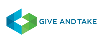 Give and Take logo.