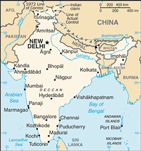 Map of India