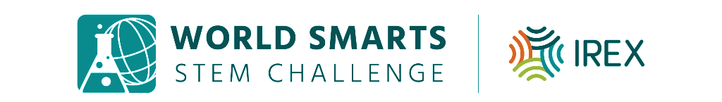 Logos for World Smarts STEM Challenge and IREX
