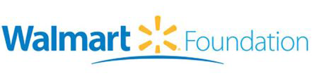Walmart Foundation logo.
