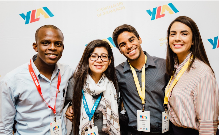 Photo of four participants.